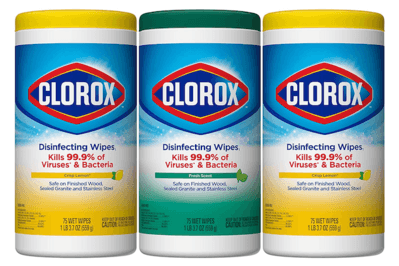 Clorox Disinfecting Wipes, the best disinfecting wipes