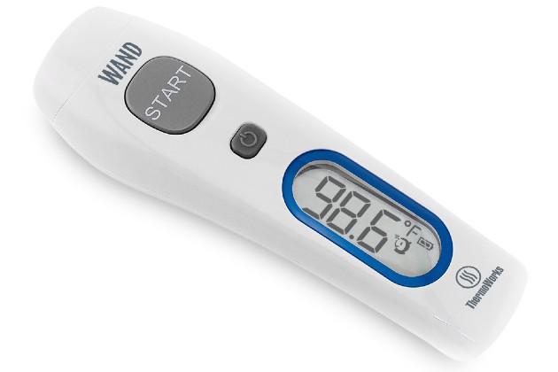 ThermoWorks Wand No Touch Forehead Thermometer, a sleek but slower contactless forehead thermometer