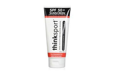 Thinksport Sunscreen SPF 50+, a reef-safe, physical-only formula
