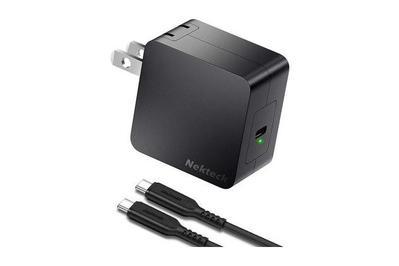 Nekteck 60W GaN Charger With USB-C to USB-C Cable, if you also need a charger