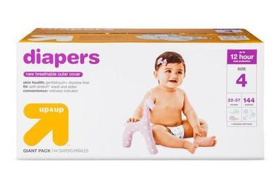 Up & Up Diapers, similar performance and design, a bit more expensive
