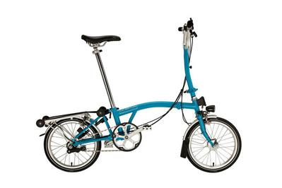 Brompton S6L 6-speed, compact and customizable