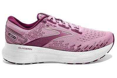 Brooks Glycerin 20 (women’s), a cushioned neutral shoe with a plusher feel