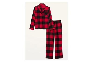 Old Navy Printed Flannel Pajama Set for Women, inclusive, affordable pjs