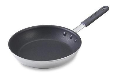 Nordic Ware Restaurant Cookware 10.5-Inch Nonstick Fry Pan, less smooth but great release