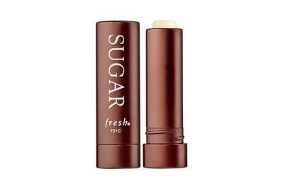 Fresh Sugar Lip Treatment Untinted SPF 15, a sophisticated tube of untinted spf balm