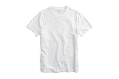 J.Crew Broken-In Short-Sleeve White T-shirt, a crowd-pleaser