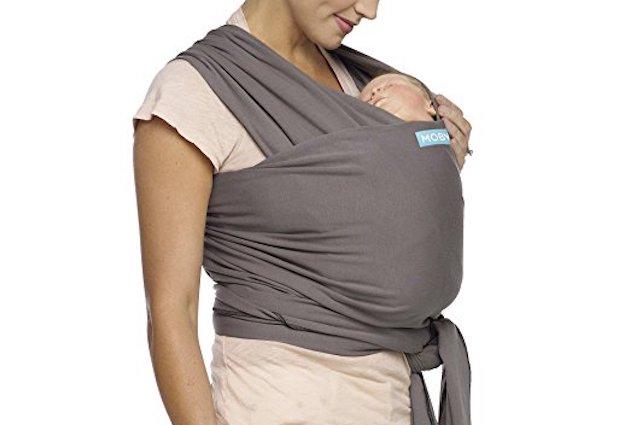 Moby Wrap, a great wrap for growing babies