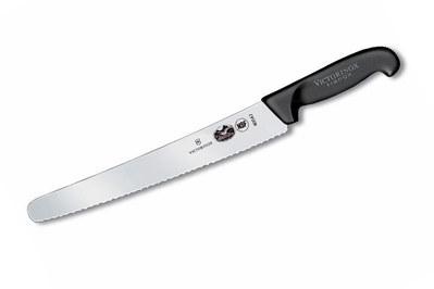 Victorinox Fibrox Pro 10.25-inch Serrated Curved Bread Knife, the best serrated knife