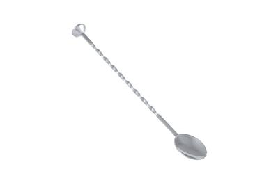 Swissmar Stainless Steel Cocktail Spoon with Hammer, a bar spoon that works as a muddler
