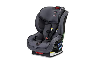 Britax Boulevard ClickTight, the easiest convertible seat to install (by far), but not the best for extended rear-facing use