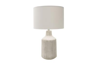 Joss & Main Alina Table Lamp, heavy base, tastefully neutral