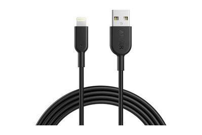 Anker PowerLine II USB-A to Lightning Cable (6 feet), the best lightning cable for usb-a ports