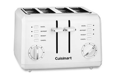 Cuisinart CPT-142 4-Slice Compact Plastic Toaster, the best four-slot toaster