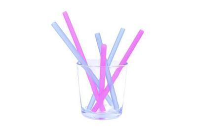 GoSili Reusable Silicone Straws, a softer silicone straw for kids