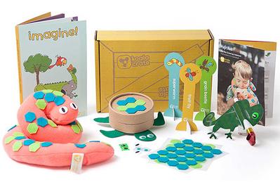 KiwiCo Koala Crate, the best craft subscription for preschoolers