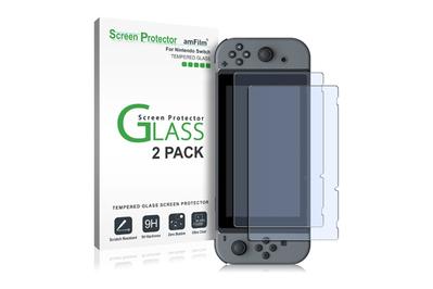 amFilm Tempered Glass Screen Protector, glass protection for your switch’s screen