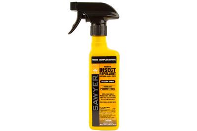 Sawyer Products Permethrin Fabric Treatment, for clothing and gear, and tick protection