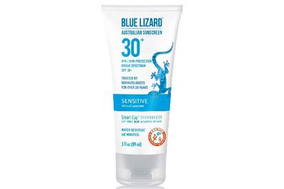 Blue Lizard Sensitive Mineral Sunscreen SPF 30+, a classic mineral formula (that can appear chalky)