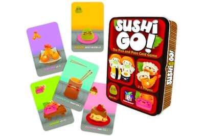 Sushi Go, our favorite “pass and play” game