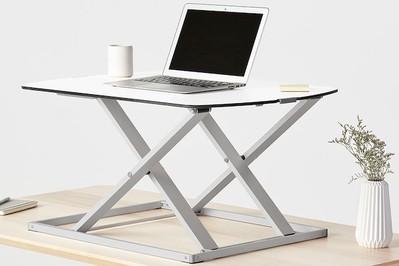 Fully Cora Standing Desk Converter, a less permanent option