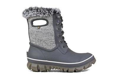 Bogs Arcata Knit Boot, a furry slip-on boot for women