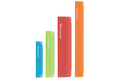 Messermeister Knife Edge-Guard Set, colorful see-through blade guards