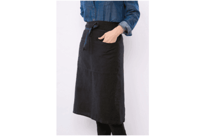 Rough Linen Orkney Linen Apron, an attractive linen half apron