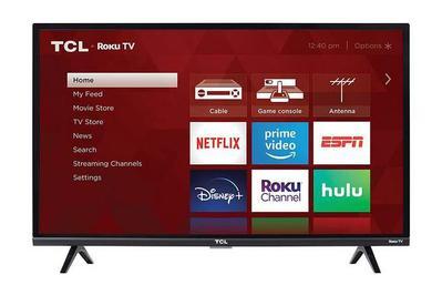TCL 32S327 Roku TV, for close-up uses and roku fans