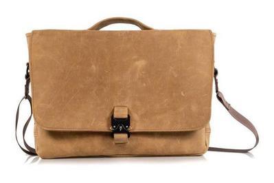 Waterfield Executive Leather Messenger, a beautiful, expensive leather bag