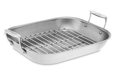 Williams Sonoma All-Clad Stainless-Steel Flared Roaster, an exceptional roaster for a premium