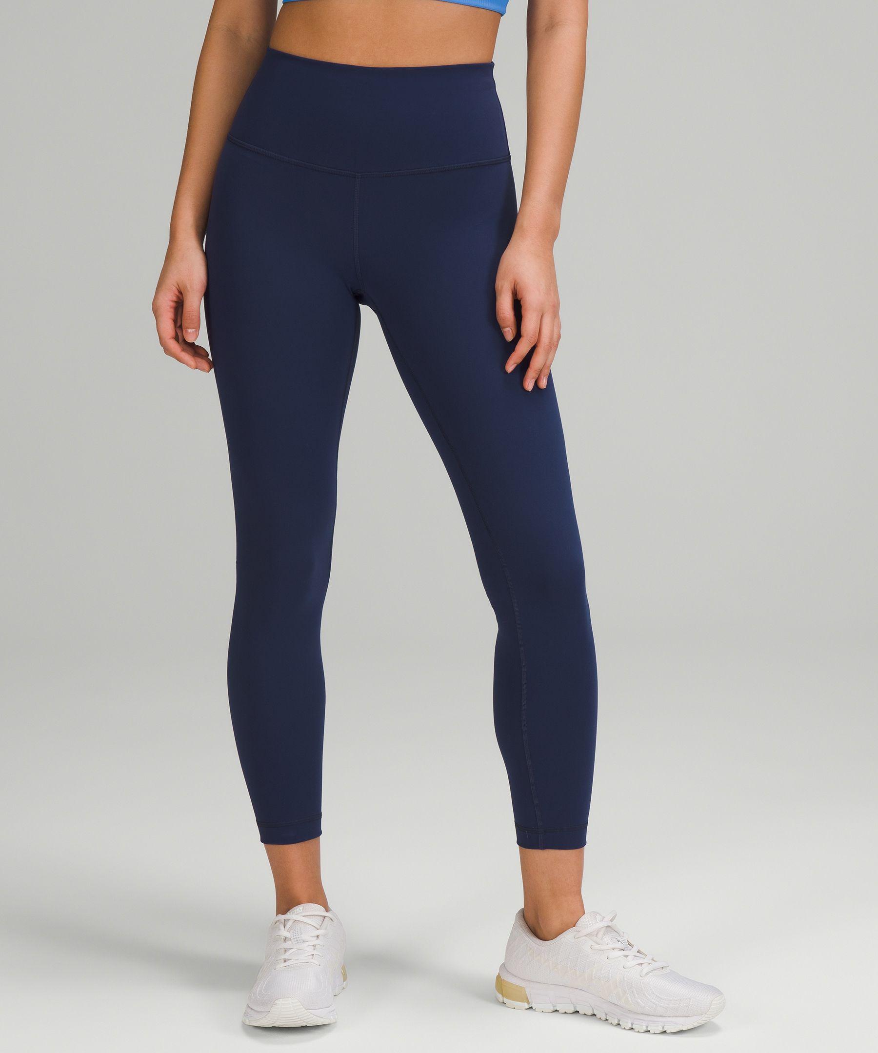 Lululemon Wunder Train High-Rise Tight 25", a high-end pair primed for activity
