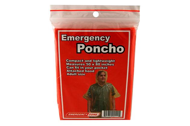 Emergency Zone Emergency Poncho, our pick