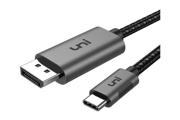 Uni USB-C to DisplayPort Cable, the best cable to connect a displayport display