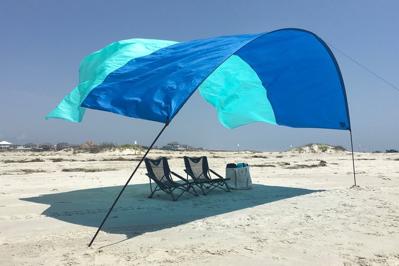 Shibumi Shade, smaller footprint, needs a steady breeze