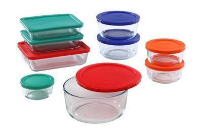 Pyrex Simply Store 18-Piece Set, the best food storage containers