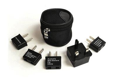 Ceptics International Worldwide Travel Plug Adapter 5 Piece Set, the best plug adapter