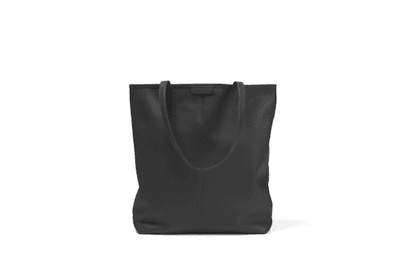 Leatherology Uptown Vertical Tote, a refined leather tote for every day