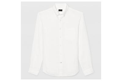 Club Monaco Slim Linen Shirt, polished and summer-ready