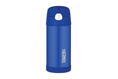 Thermos Funtainer Stainless Steel Water Bottle With Straw (12 ounces) , the best steel water bottle for younger kids