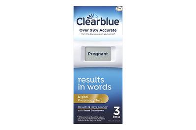 Clearblue Digital, the digital pregnancy test to take