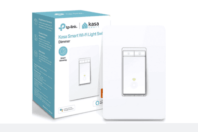 TP-Link Kasa Smart Wi-Fi Light Switch Dimmer HS220, the best wireless in-wall dimmer