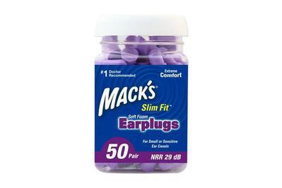 Mack’s Slim Fit Soft Foam Earplugs, for blocking out the most noise