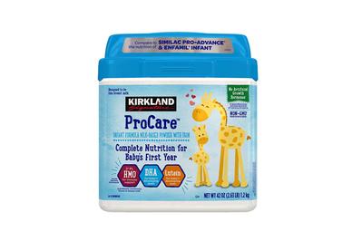 Kirkland Signature ProCare Non-GMO Infant Formula, the best traditional formula